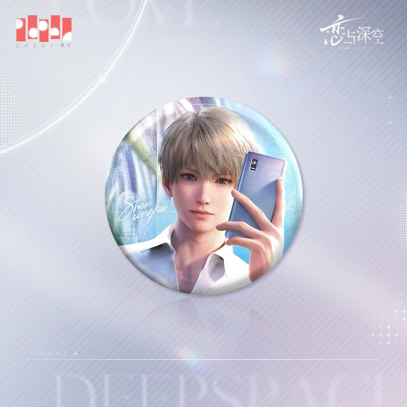 Love and Deepspace Deepspace Echo Laser Badge (Pre-Order March 2025)