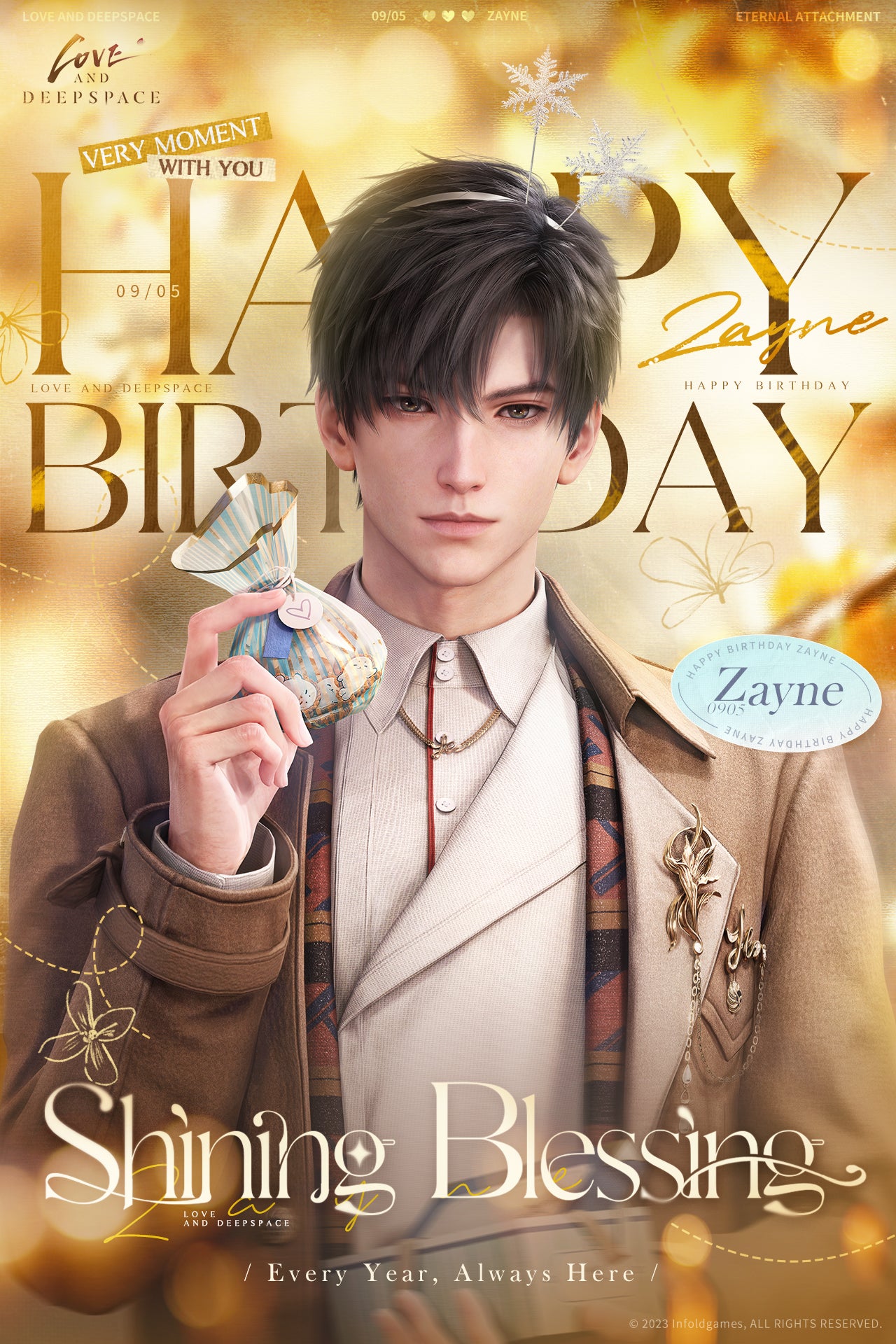 Love and Deepspace Zayne's Birthday Bundle (Pre-Order March 2025)